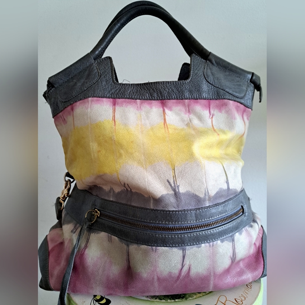 Foley + Corinna Tie Dye leather bag